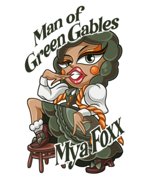 Mya "Green Gables" Sticker
