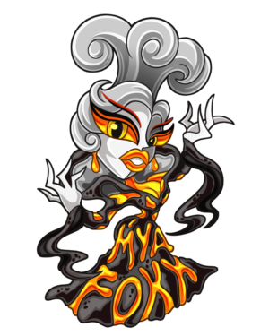 Mya "Valcano" Sticker